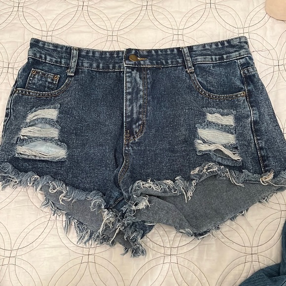 Jean shorts - Picture 1 of 2